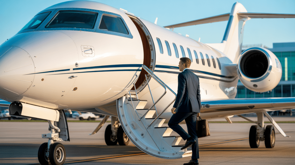 Hire a Private Jet for Business Travel