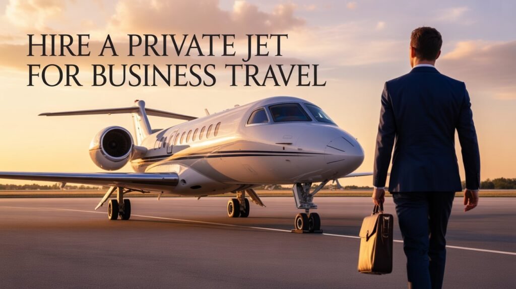 Hire a Private Jet for Business Travel