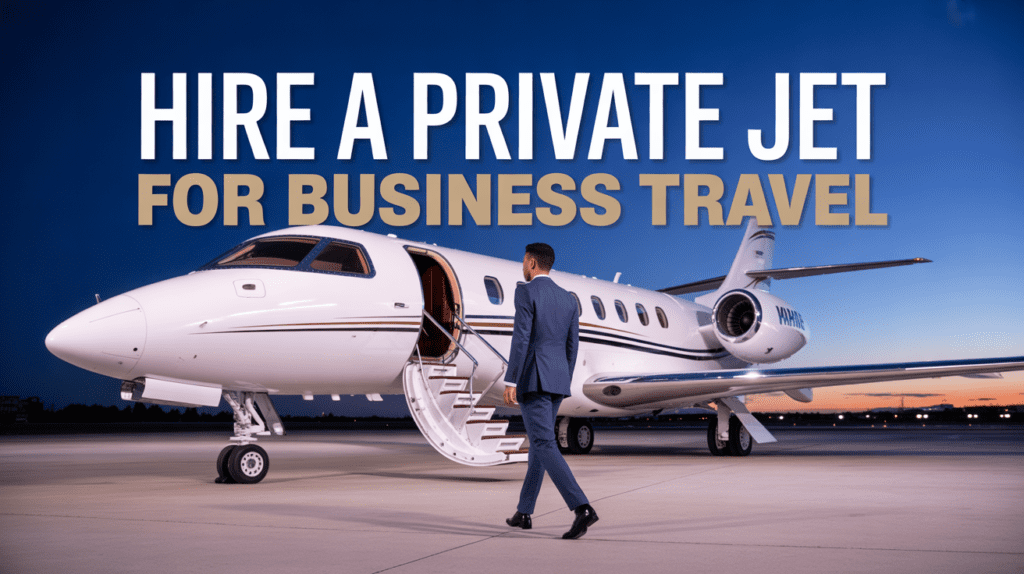 Hire a Private Jet for Business Travel