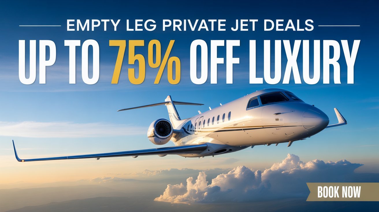 "empty leg flights," "deadhead," "repositioning flights," "ferry flights," "private jet deals," "one-way private jet," and search terms focusing on "discounted private jet charter," "last minute private jet