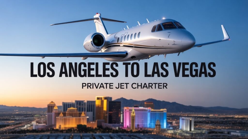 Los Angeles to Las Vegas Private Jet Charter