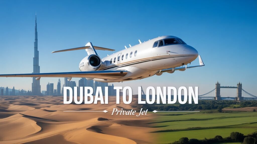 Dubai to London Private Jet