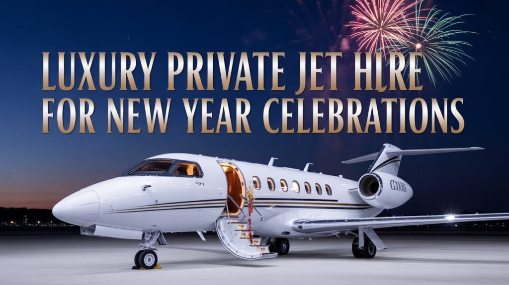Luxury Private Jet Hire for New Year Celebrations