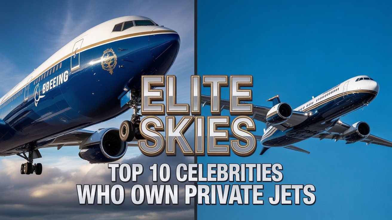 10 Celebrities Who Own Private Jets