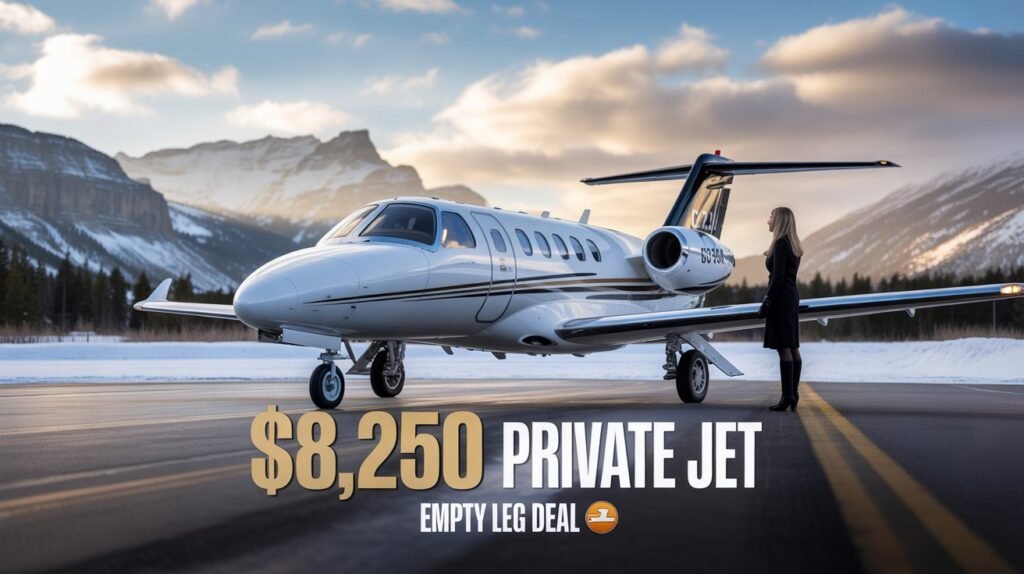 $8,250 Private Jet Empty Leg Flight Carlsbad to Telluride – Feb 1, 2026