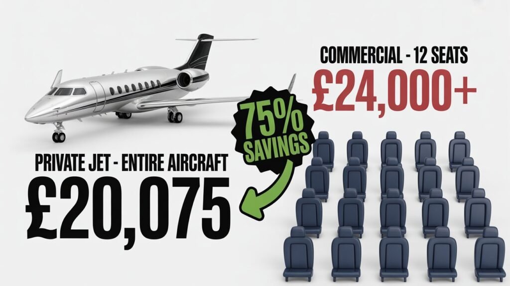Legacy 500 Empty Leg Flight Farnborough to Keflavik for £20,075