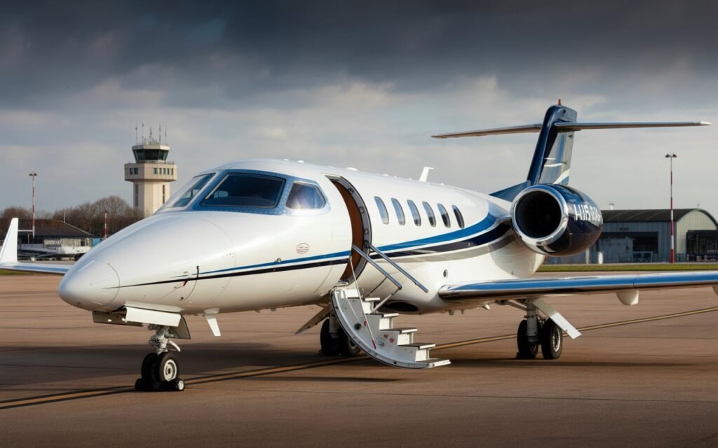 London Biggin Hill to Málaga Empty Leg: Learjet 45 for January 6, 2026