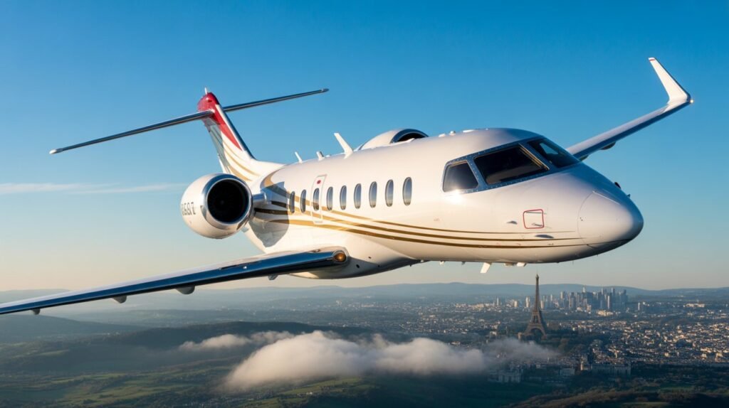 private jet to Paris