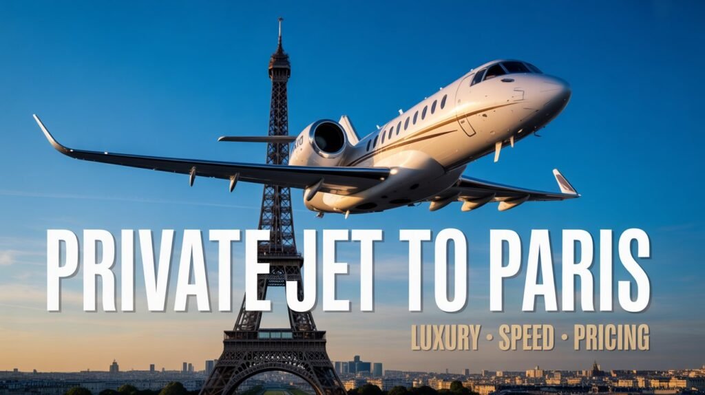 private jet to Paris