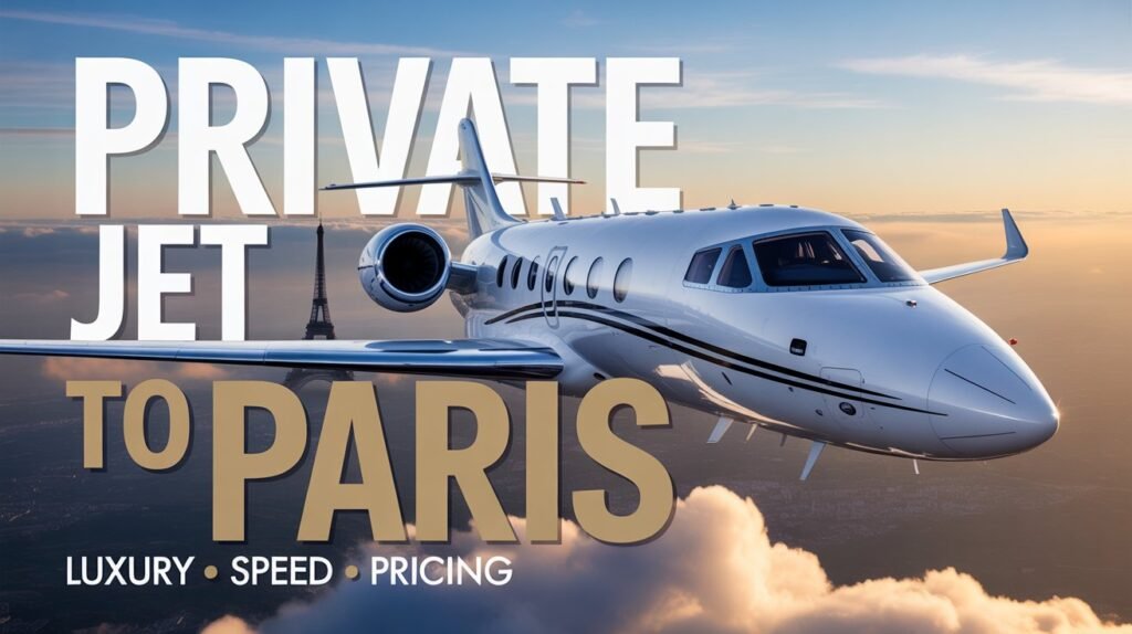 private jet to Paris