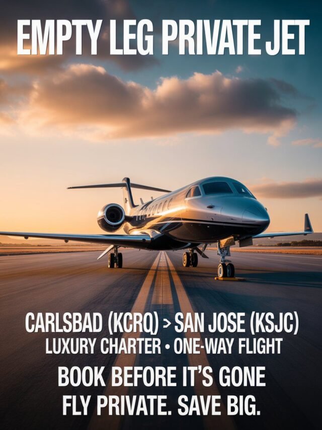 Fly Private for 75% Less: Faro to London Biggin Hill Empty Leg Jet