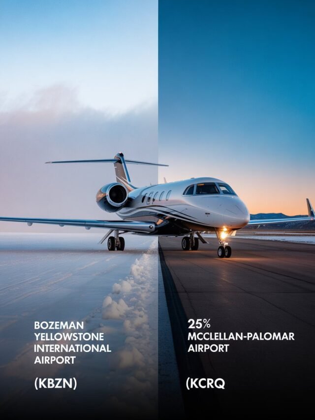 Bozeman to Carlsbad CJ3 Charter Empty Leg Flight for Only $11,000.