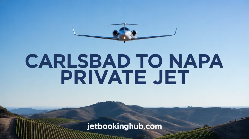 Carlsbad to Napa Private Jet for $7,645 (Save 75%) (2)
