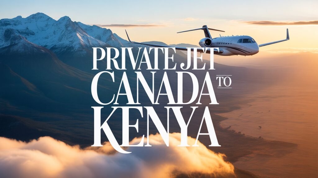 Private Jet Canada to Kenya £40k Empty Leg Deal (2)