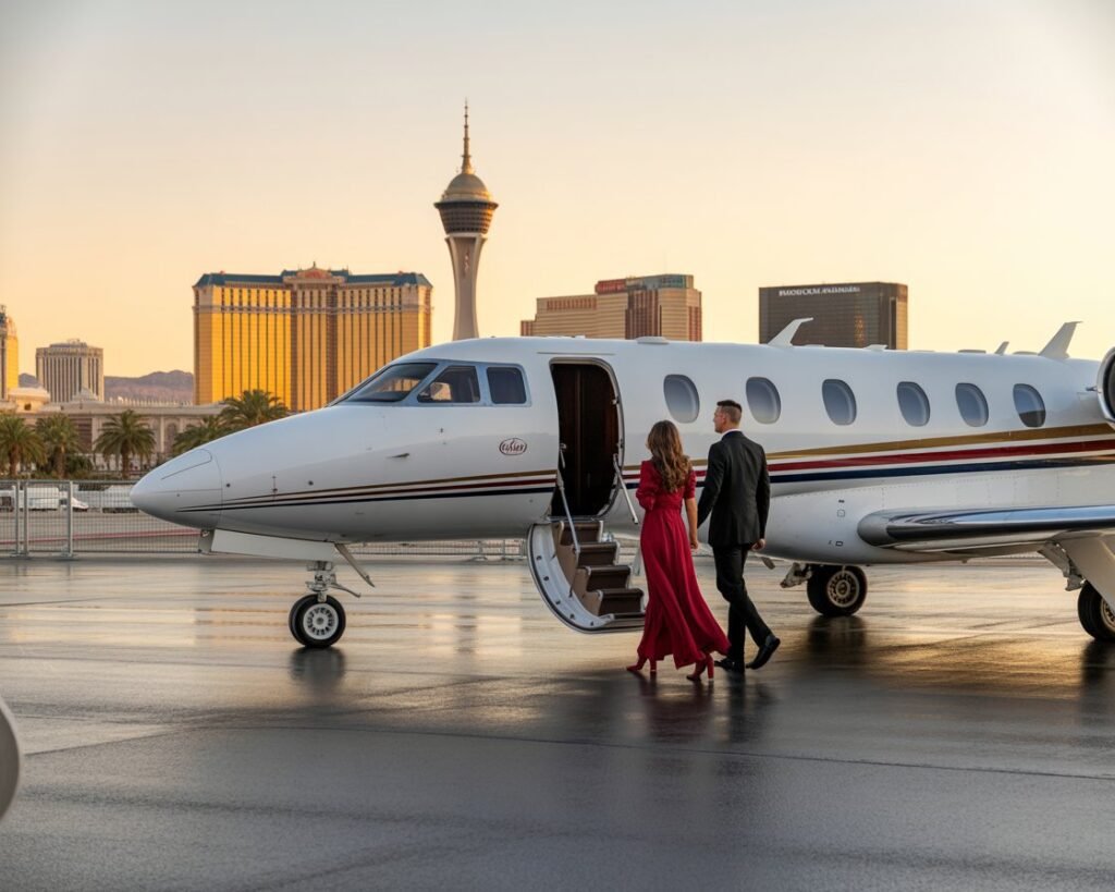 ✨ Fly in Luxury Bozeman to Las Vegas Empty Leg Private Jet Deal — ~$7,590