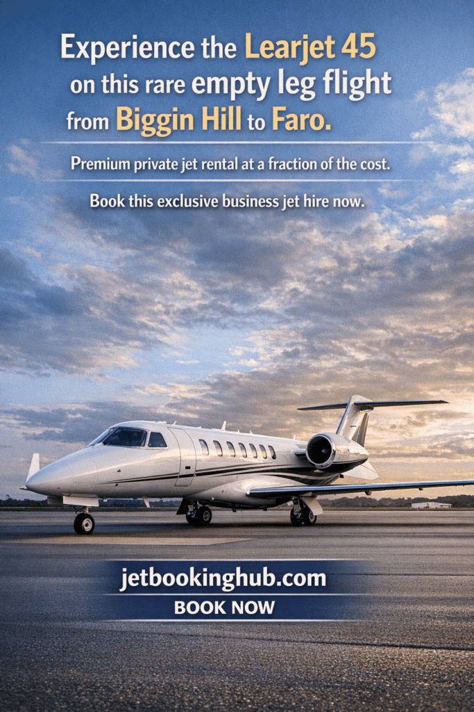 Biggin Hill to Faro Empty Leg Private Jet £11,000 Full Charter (4)