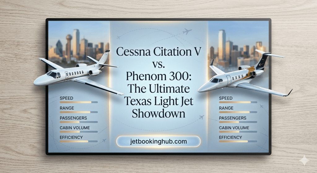 Cessna Citation V vs. Phenom 300The Definitive Light Jet Guide for Texas (3)