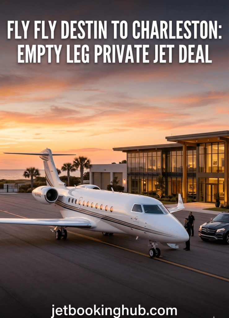 Fly Destin to Charleston Empty Leg Private Jet Deal (3)