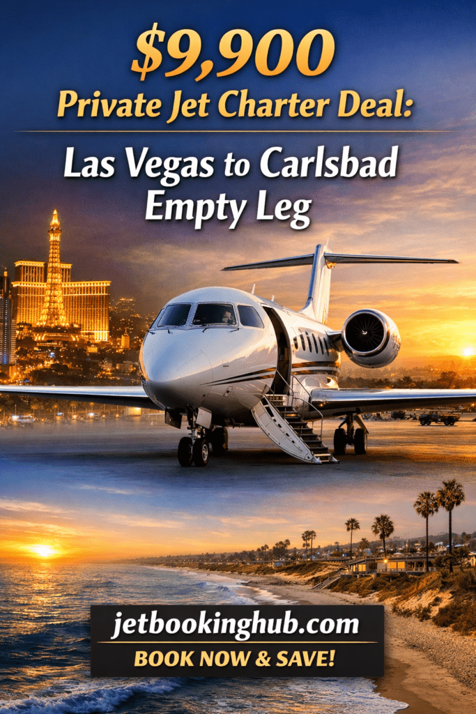 Las Vegas to Carlsbad Empty Leg Private Jet Fly Citation XLS (3)