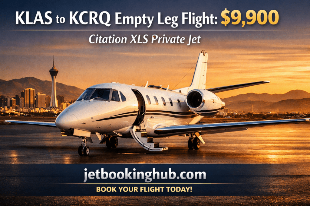Las Vegas to Carlsbad Empty Leg Private Jet Fly Citation XLS (4)