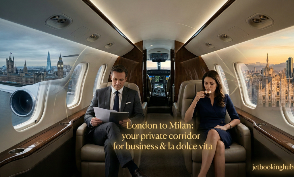 London to Milan your private corridor for business & la dolce vita