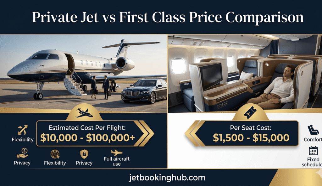 Private Jet vs First Class Price Comparison (6)