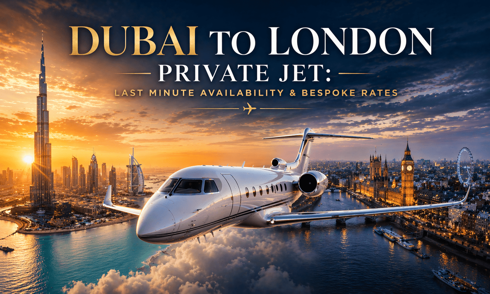 Dubai To London Private Jet (1)
