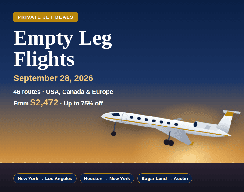 Home 6 empty leg flights sept 28 2026 featured 800x628