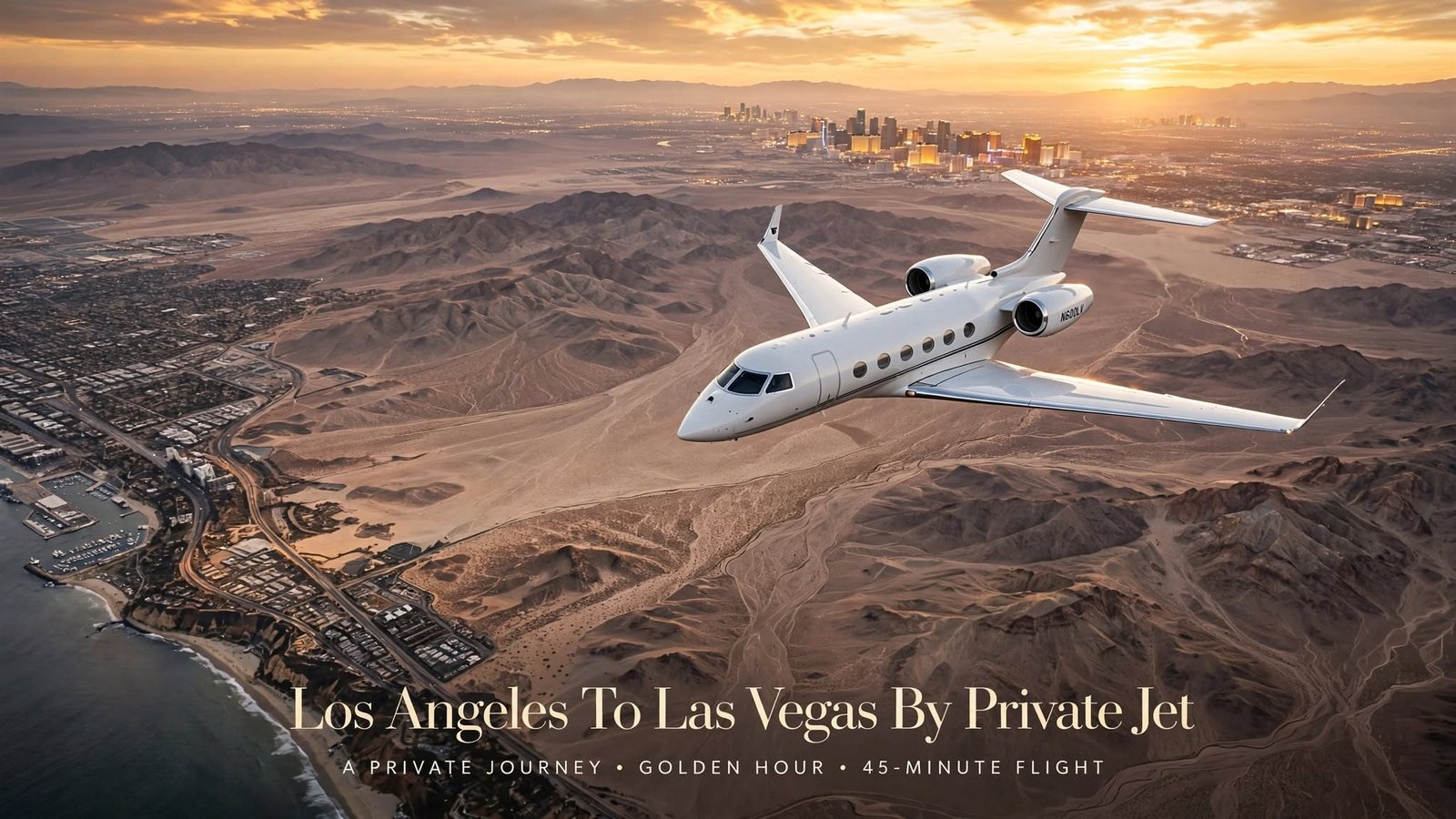 Los Angeles to Las Vegas Private Jet