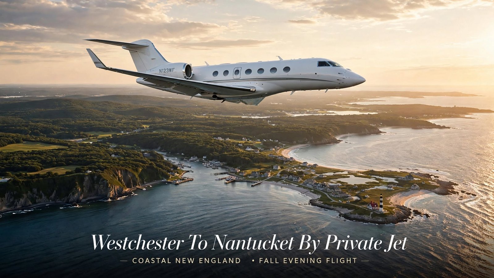 Westchester to Nantucket by Private Jet